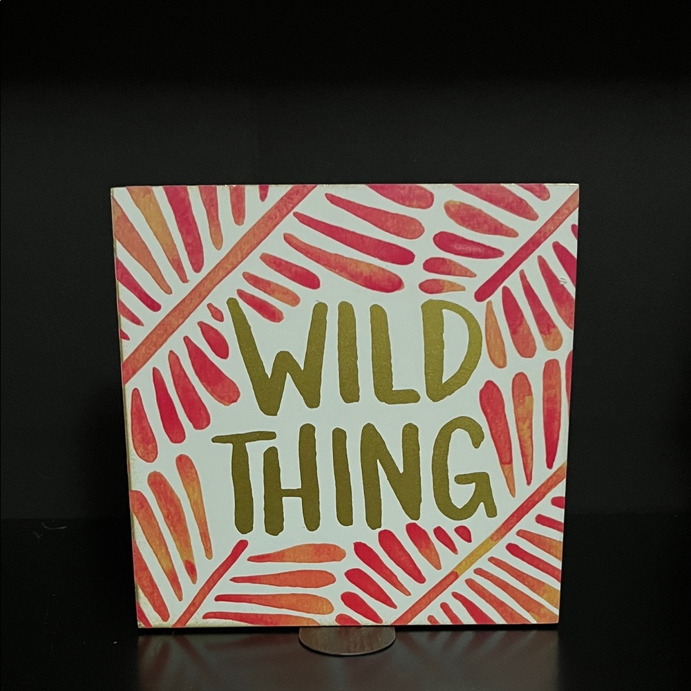Wild Thing Decorative Wall Art